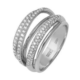 Кольцо GOLDOS К1767-36-G Золото, Фианит