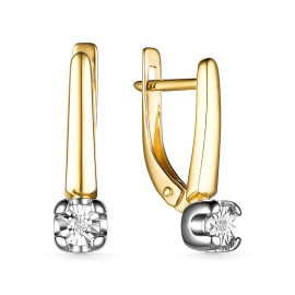 Серьги GOLDOS С561-320  Золото, Бриллиант