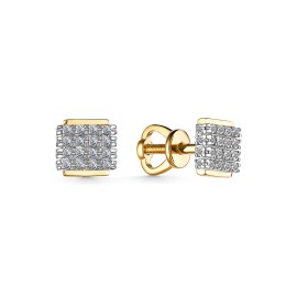 Серьги GOLDOS С613-320 Золото, Бриллиант