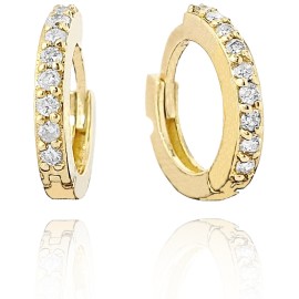 Серьги GOLDOS Premium DE0303 Золото, Бриллиант