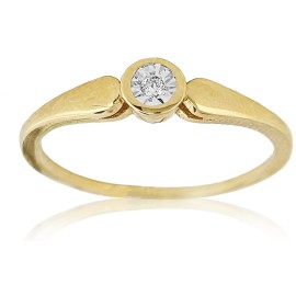 Кольцо GOLDOS DR6745 Золото, Бриллиант