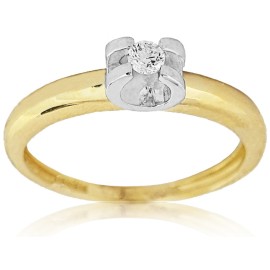 Кольцо GOLDOS SDR9039 Золото, Бриллиант