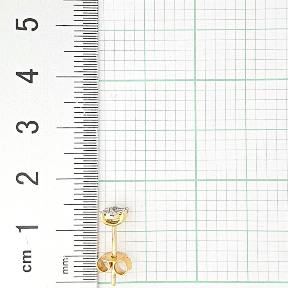 Комплект GOLDOS SDR1864-13-S Золото, Бриллиант