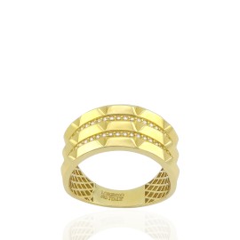 Кольцо GOLDOS 143668 Золото, Кристаллы Swarovski