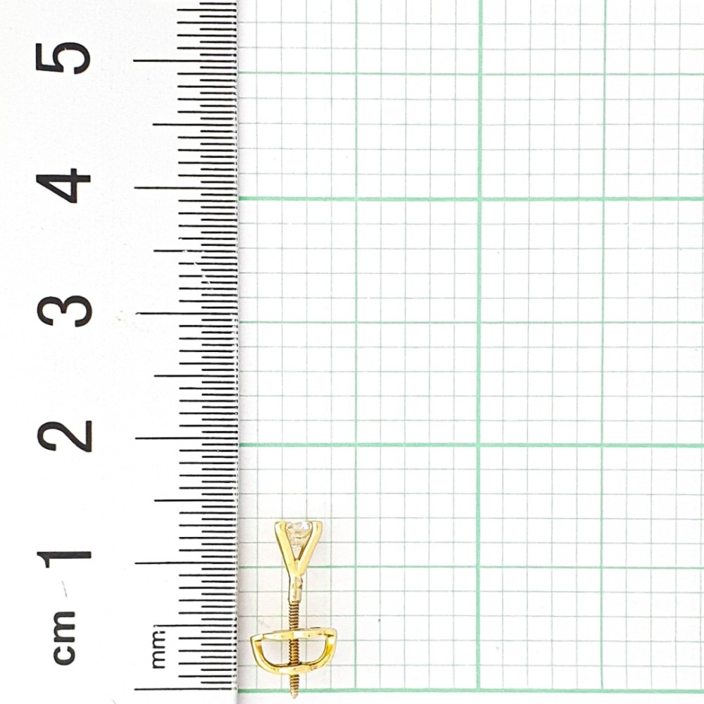 Серьги GOLDOS DE3102 Золото, Бриллиант