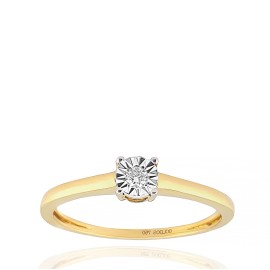 Кольцо GOLDOS SDR2666 Золото, Бриллиант