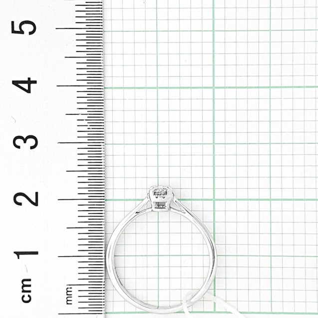 Кольцо GOLDOS Premium SDR2618W Золото, Бриллиант