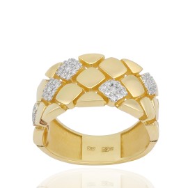 Кольцо GOLDOS К4327-25 Золото, Фианит