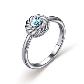 Кольцо GOLDOS 01-3151 Серебро, Топаз