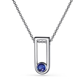 Колье GOLDOS 06-3146 Серебро, Сапфир
