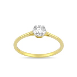 Кольцо GOLDOS SDR2618 Золото, Бриллиант 