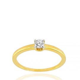 Кольцо GOLDOS ITE017-A Золото, Бриллиант