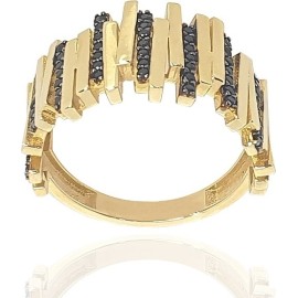 Кольцо GOLDOS коллекция Premium 143352 золото, кристаллы Swarovski