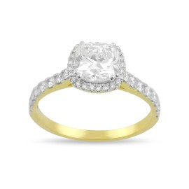 Кольцо GOLDOS DCR747-100 золото, Бриллиант