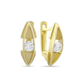 Серьги GOLDOS SDE2603 Золото, Бриллиант
