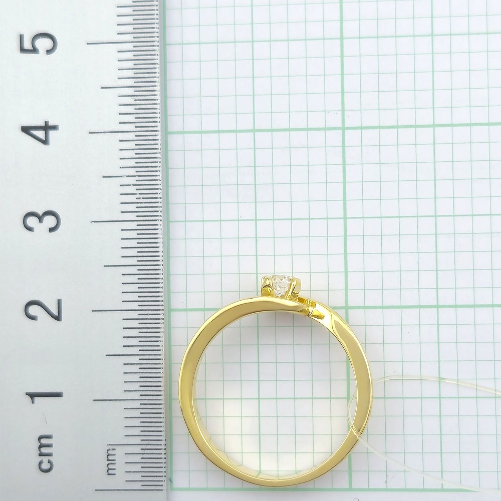 Кольцо GOLDOS SDR0802 Золото, Бриллиант