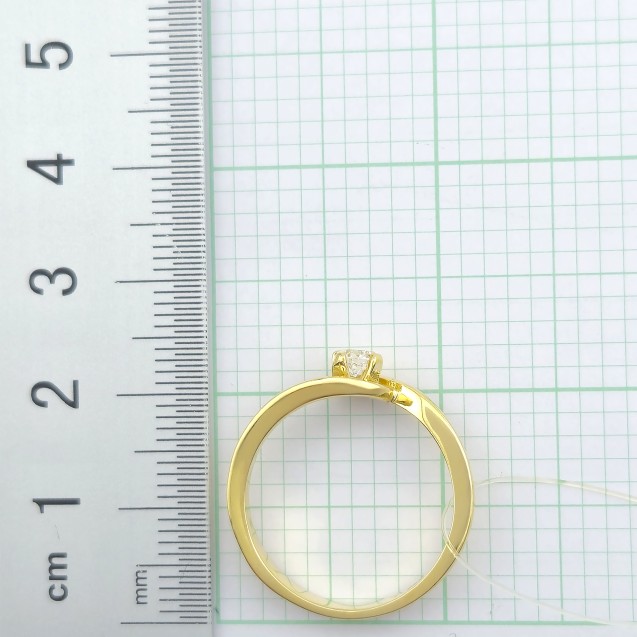 Кольцо GOLDOS SDR0802 Золото, Бриллиант
