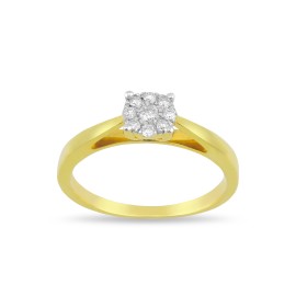 Кольцо GOLDOS коллекция Premium SDR1864-14 золото, бриллиант